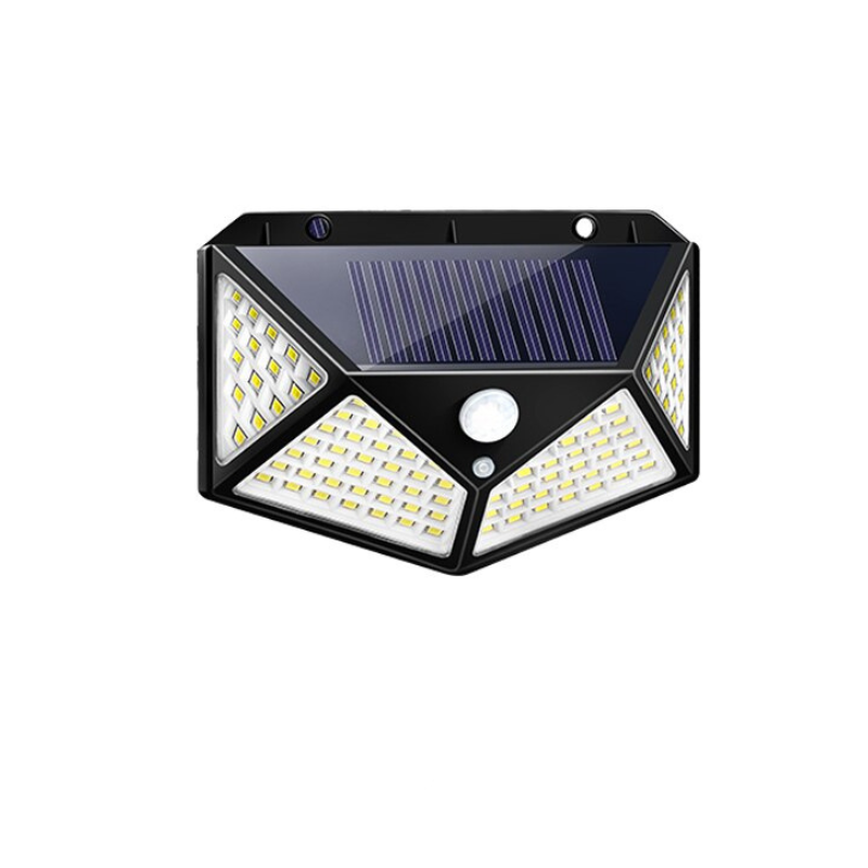 100 LED Solar Wandleuchte mit Bewegungsmelder - 1 Stück - 100 LED Solar Wandleuchte mit Bewegungsmelder - €30 - Neue Ankunft Solarlicht - Concept Frankfurt
