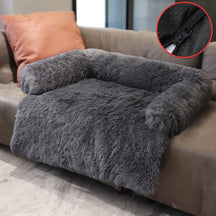 Emmalove - Flauschiges Hundebett für dein Sofa - Dunkelgrau - Emmalove - Flauschiges Hundebett für dein Sofa - € - - Concept Frankfurt