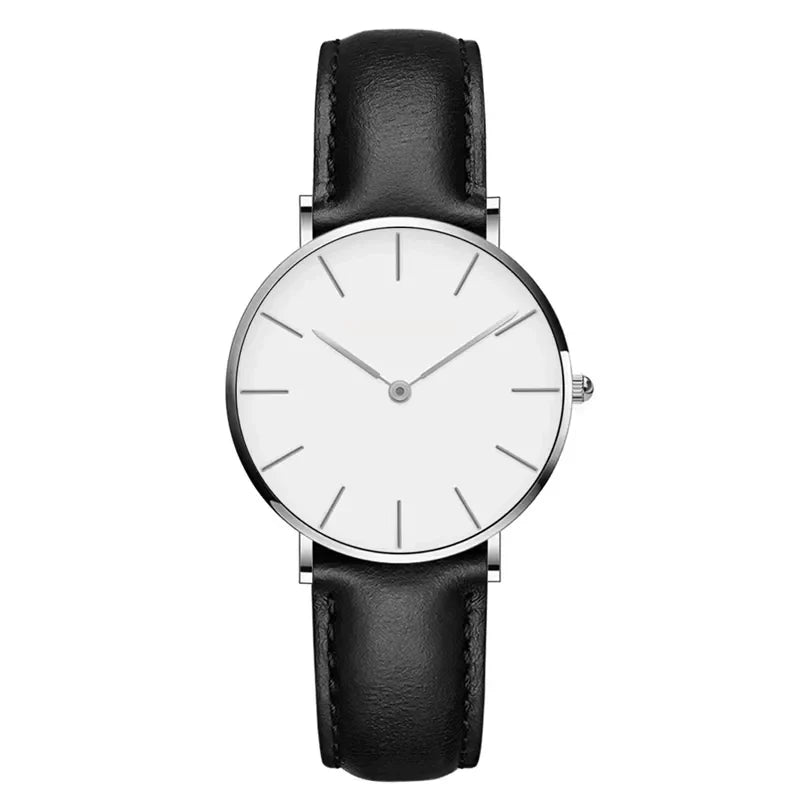 Chesterfield - Silber (schwarzes Armband) 36 mm - Chesterfield - € - montres - Concept Frankfurt
