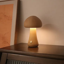 Mushglow | Pilz-Tischlampe - Buche - Mushglow | Pilz-Tischlampe - € - Tischlampen Tragbare Lampen - Concept Frankfurt