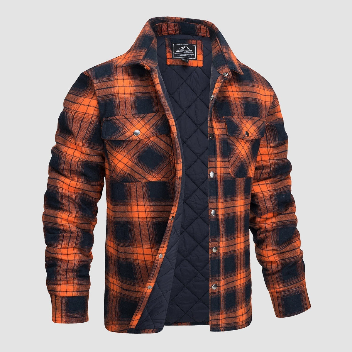 Daniel - Stilvolle Jacke - - GlowAmbe™ | Das kabellose und wiederaufladbare Stimmungslicht - € - casual Chequered Heren jacket men MÄNNER Pullover & Jacken top Tops - Concept Frankfurt