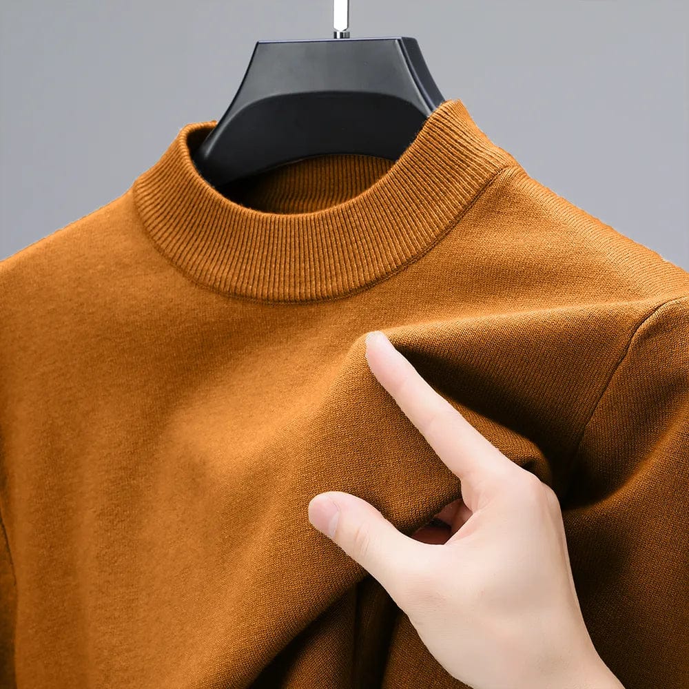 Germzzo Sweater - Khaki - - bestseller heren kleding sweaters - Concept Frankfurt