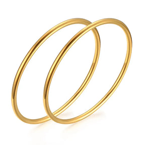 Vivienne - Gold x2 65 mm - Vivienne - € - bracelets - Concept Frankfurt