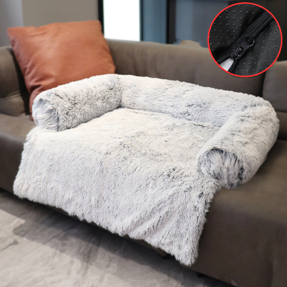 Emmalove - Flauschiges Hundebett für dein Sofa - Grau - Emmalove - Flauschiges Hundebett für dein Sofa - € - - Concept Frankfurt