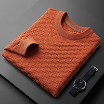 Melchior™ | Moderner Pullover - Orange - - - Concept Frankfurt