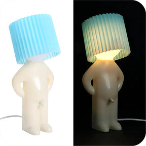 HappyTwist™ | Die Lampe, die jeden Tag ein Lächeln zaubert! - Blau - Desk Lamp - Concept Frankfurt