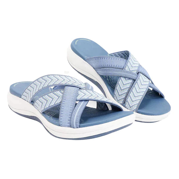 Leonora™ | Stilvolle ergonomische orthopädische Schuhe - Blau - Leonora™ | Stilvolle ergonomische orthopädische Schuhe - € - shoes - Concept Frankfurt