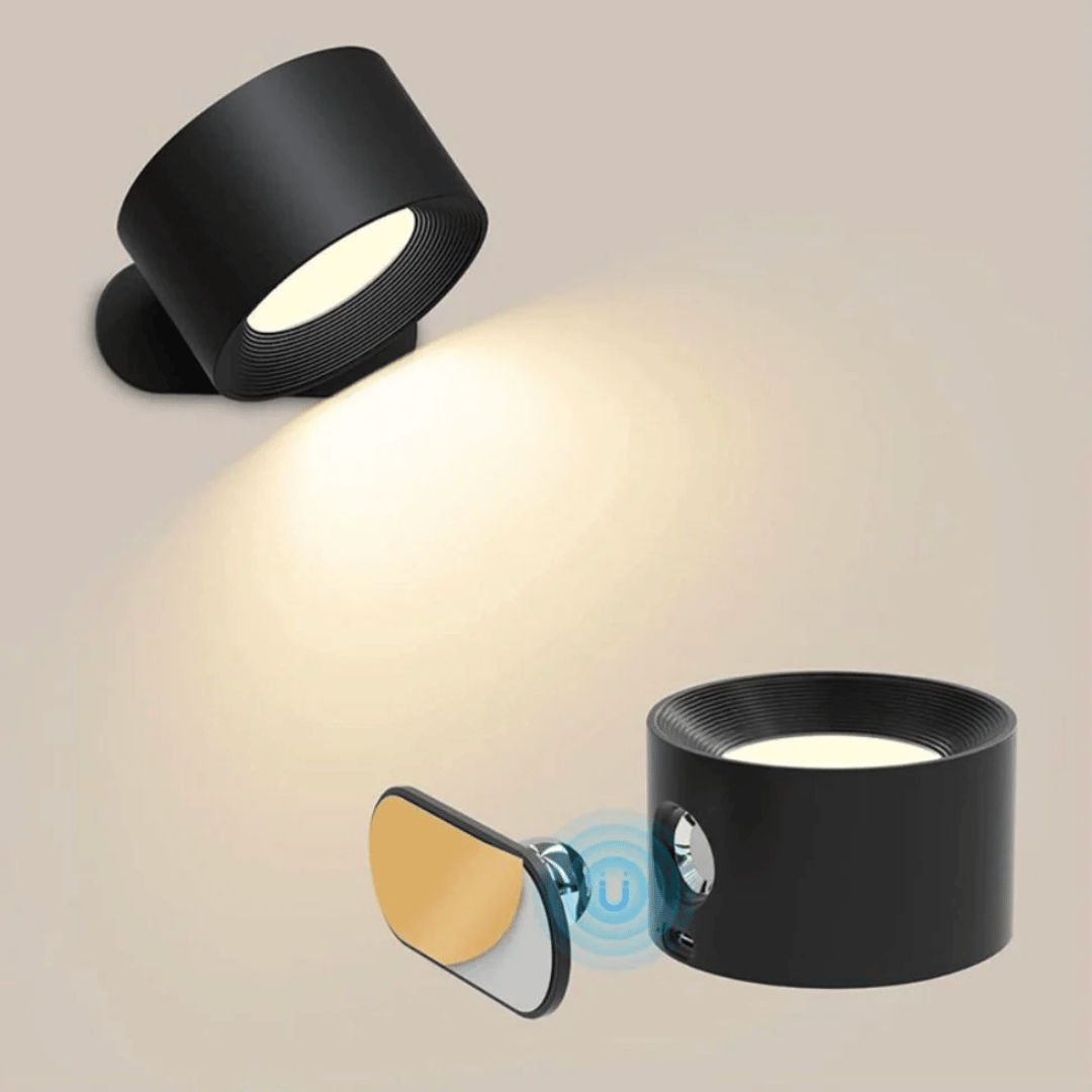 EasyBright™ – Kabellose LED-Wandleuchte mit einfacher Installation - - - Concept Frankfurt