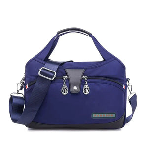 BellaChic™ - Stylische Anti-Diebstahl-Handtasche - Blau - Nicht auf Lager - Damen FRAUEN Taschen - Concept Frankfurt