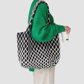 Einkaufstasche mit Ripple-Textur - - - Concept Frankfurt