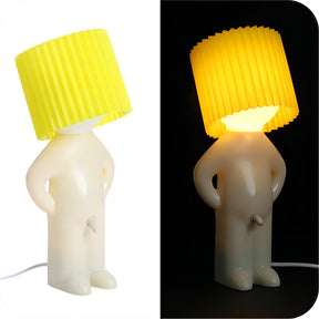 HappyTwist™ | Die Lampe, die jeden Tag ein Lächeln zaubert! - Gelb - Desk Lamp - Concept Frankfurt