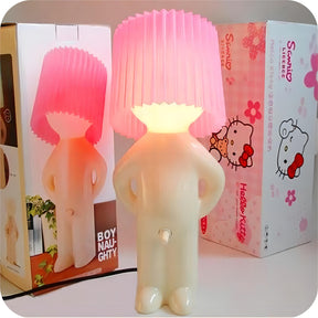 HappyTwist™ | Die Lampe, die jeden Tag ein Lächeln zaubert! - Rosa - Desk Lamp - Concept Frankfurt