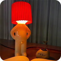 HappyTwist™ | Die Lampe, die jeden Tag ein Lächeln zaubert! - Rot - Desk Lamp - Concept Frankfurt