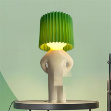 HappyTwist™ | Die Lampe, die jeden Tag ein Lächeln zaubert! - Grün - Desk Lamp - Concept Frankfurt