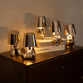 RayDude | Golden Man Lampe - - Tischlampen Tragbare Lampen - Concept Frankfurt