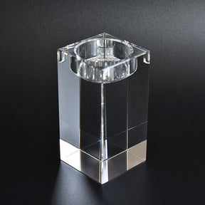 Minimalistische Kristall-Kerzenständer - Mittel - 16mardeleted Dekoration Halterungen Raum Schlafzimmer Servicepoints Wohnzimmer - Concept Frankfurt