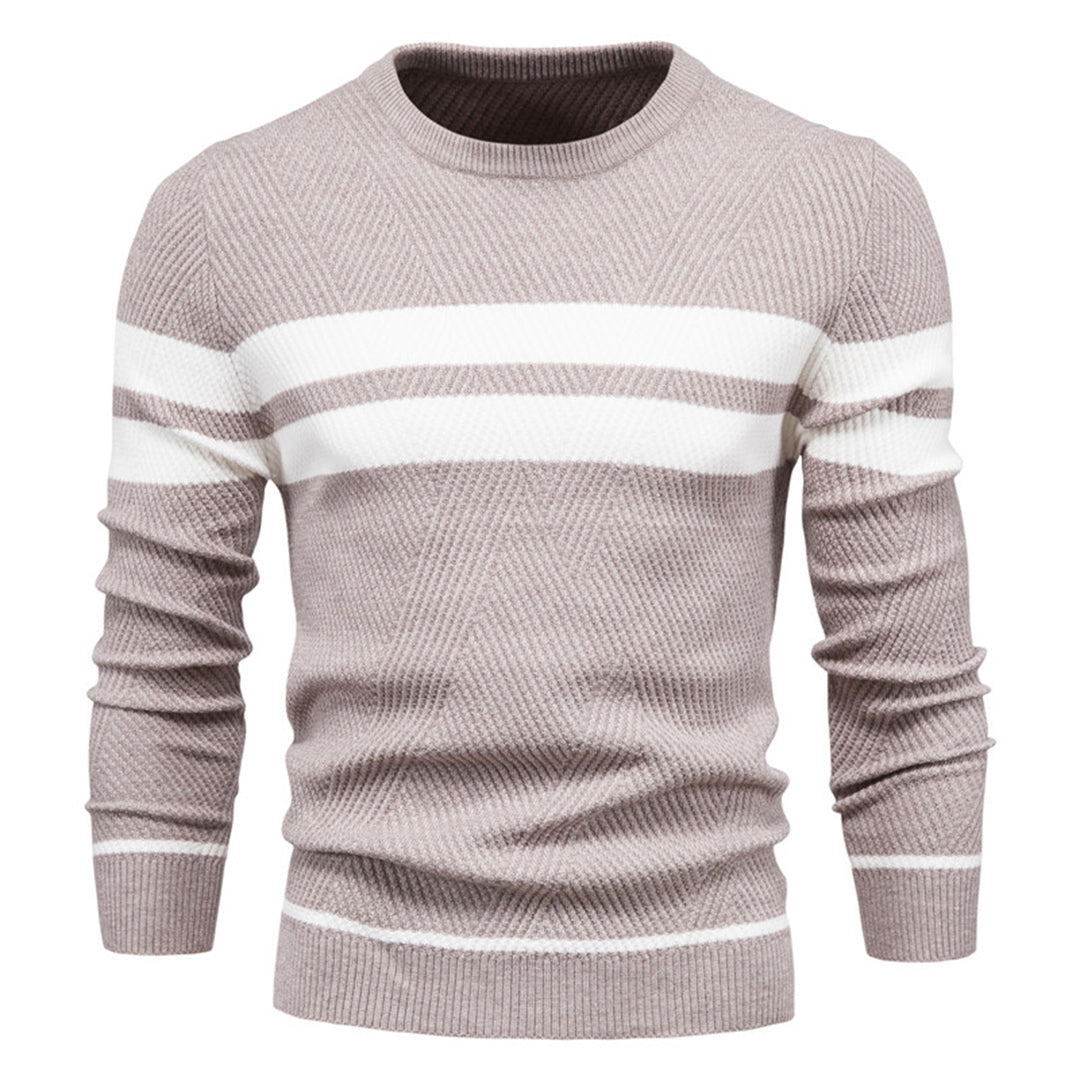 LUKE - Stylischer Pullover - Beige - LUKE - Stylischer Pullover - €25 - men - Concept Frankfurt