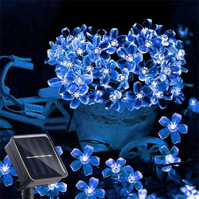 Blume LED Garten Solar Lichter - Kirsche blau - - Concept Frankfurt