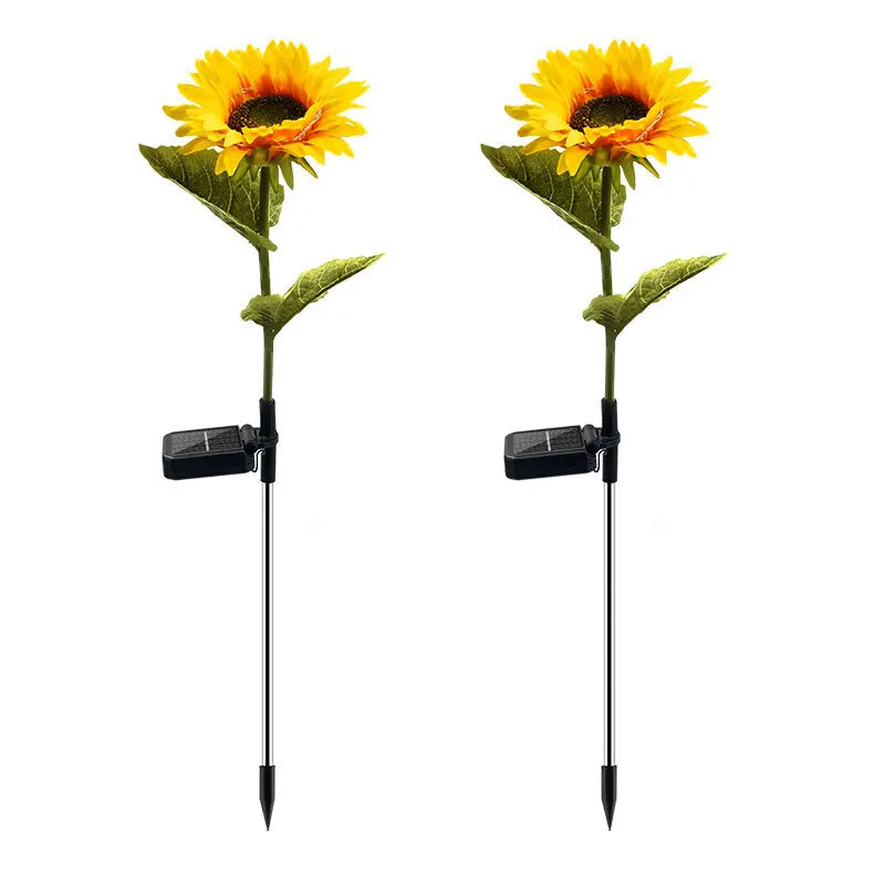 LED-Blumenlichter - Sonnenblume - 2 Stück - - Concept Frankfurt