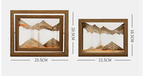 Massivholz 3D rotierende Sandmalerei - - Raum Schlafzimmer Tuckhub Wohnbereich - Concept Frankfurt