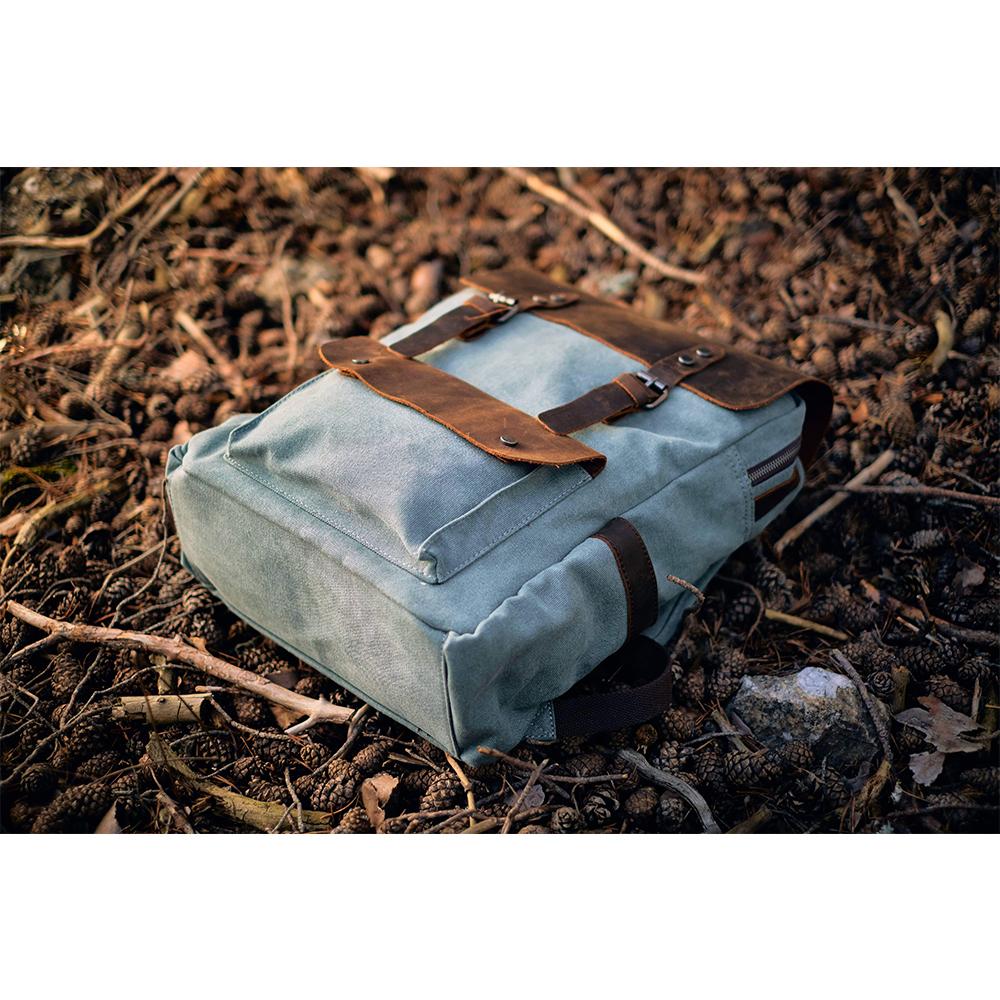 Vintage Canvas Rucksack | HELSINKI - - Bags - Concept Frankfurt