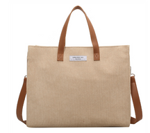 Nora | Corduroy Tote Tasche - Khaki - Bags Sale - Concept Frankfurt