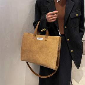 Nora | Corduroy Tote Tasche - Auburn (Ausverkauft) - Bags Sale - Concept Frankfurt