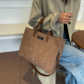 Nora | Corduroy Tote Tasche - - Bags Sale - Concept Frankfurt