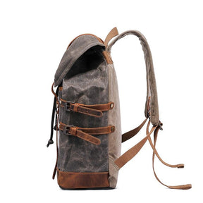 Vintage-Stil Rucksack | ROSTOCK - - Bags - Concept Frankfurt